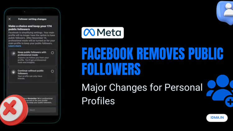 Facebook Removes Public Followers