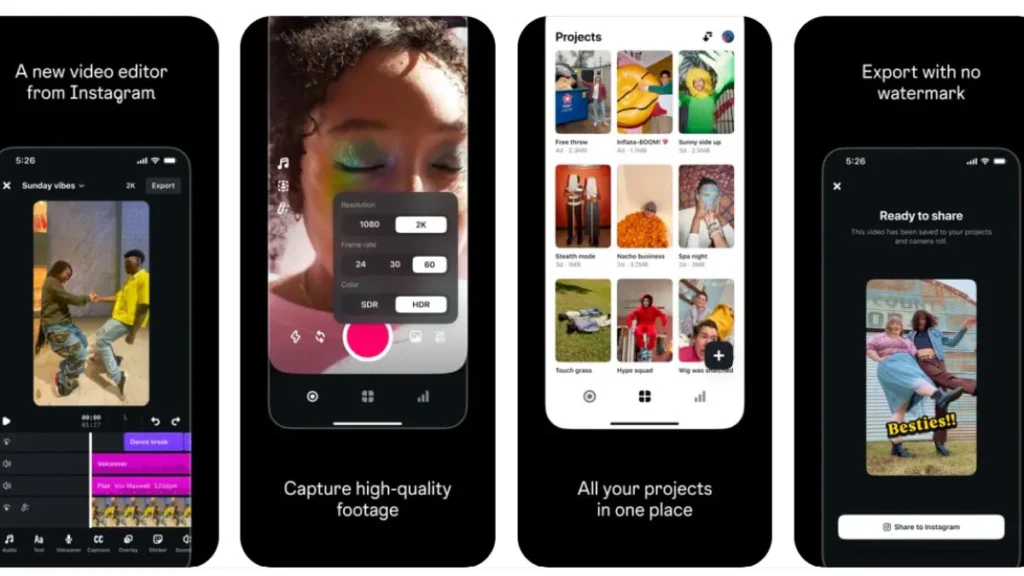 Instagram launches video editing app Edits