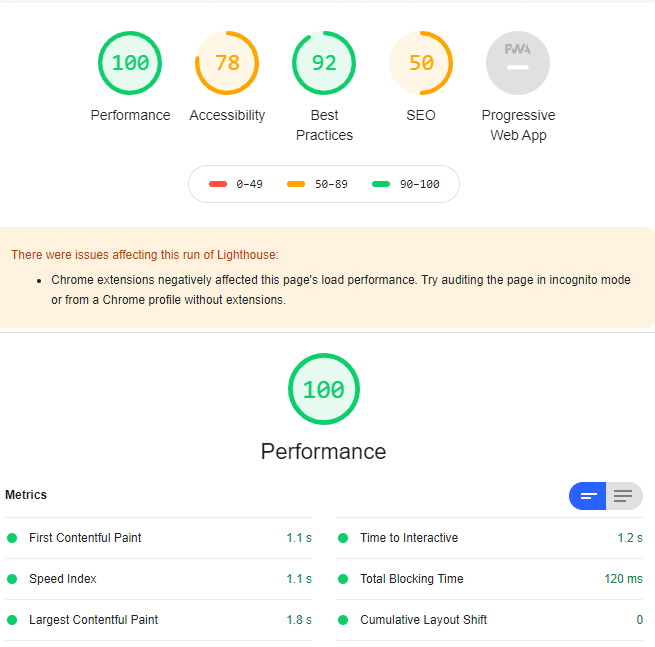 Fix Technical SEO & Site Performance
