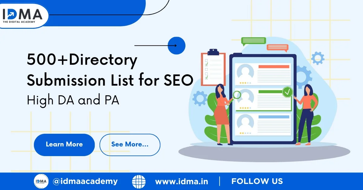 500+ Directory Submission List for SEO: High DA and PA